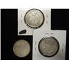 Image 2 : GUATEMALA SILVER 1926 1/4 QUETZAL, 1943 & 1957 25 CENTAVOS