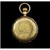 Image 1 : Elgin 14KT Yellow Gold Full Hunter Antique Pocket Watch