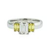 Image 1 : 14KT White Gold 1.77 ctw Diamond Ring