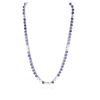 Image 1 : 14KT White Gold 31.90 ctw Tanzanite and Diamond Necklace