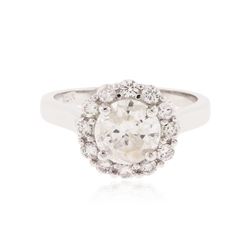 14KT White Gold 1.94 ctw Diamond Ring