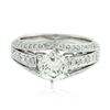 Image 1 : 18KT White Gold 1.80 ctw Diamond Ring