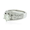 Image 2 : 18KT White Gold 1.80 ctw Diamond Ring