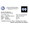 Image 3 : 18KT White Gold 13.54 ctw Topaz and Diamond Earrings