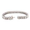 Image 3 : 14KT White Gold 6.12 ctw Diamond Tennis Bracelet