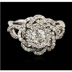 18KT White Gold 1.56 ctw Diamond Ring