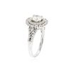 Image 3 : 14KT White Gold 1.94 ctw Diamond Ring