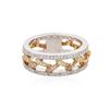 Image 1 : 18KT Tri-Color Gold 0.78 ctw Diamond Ring