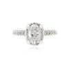 Image 1 : 18KT White Gold 1.29 ctw Diamond Ring