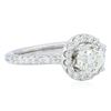 Image 2 : 14KT White Gold 1.43 ctw Diamond Ring