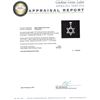 Image 3 : 14KT White Gold 3.79 ctw Diamond Star of David Pendant
