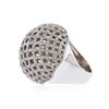 Image 2 : 14KT White Gold 2.87 ctw Diamond Ring