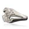 Image 2 : 14KT White Gold 0.50 ctw Diamond Ring