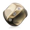 Image 1 : 14KT Yellow Gold 0.05 ctw Diamond Ring