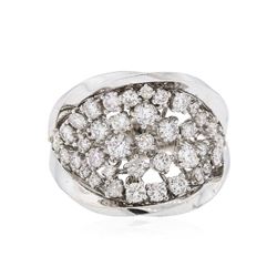 14KT White Gold 1.40 ctw Diamond Ring