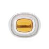 Image 1 : 14KT White Gold 4.16 ctw Citrine Ring