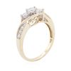 Image 3 : 10KT Yellow Gold 0.50 ctw Diamond Ring