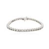 Image 1 : 14KT White Gold 5.28 ctw Diamond Bracelet