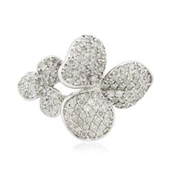 14KT White Gold 0.40 ctw Diamond Ring