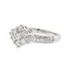 Image 2 : 14KT White Gold 1.25 ctw Diamond Ring
