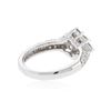 Image 3 : 14KT White Gold 1.25 ctw Diamond Ring