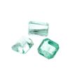 Image 1 : 3.09 cts. Natural Emerald Cut Emerald Parcel