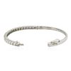 Image 3 : 14KT White Gold 3.16 ctw Diamond Bangle Bracelet