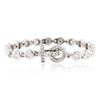 Image 2 : 14KT White Gold 3.00 ctw Diamond Tennis Bracelet