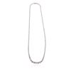 Image 1 : 18KT White Gold 10.57 ctw Diamond Necklace