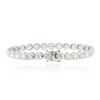 Image 2 : 18KT White Gold 10.64 ctw Diamond Tennis Bracelet