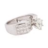 Image 2 : 14KT White Gold 2.80 ctw Diamond Ring