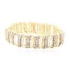 Image 1 : 10KT Yellow Gold 8.31 ctw Diamond Bracelet