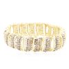 Image 2 : 10KT Yellow Gold 8.31 ctw Diamond Bracelet