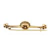 Image 2 : 14KT Yellow Gold 0.48 ctw Diamond Pin