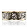 Image 1 : 18KT Yellow Gold 0.45 ctw Diamond Ring