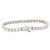 Image 2 : 14KT White Gold 4.54 ctw Diamond Tennis Bracelet