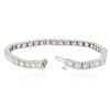 Image 3 : 14KT White Gold 4.54 ctw Diamond Tennis Bracelet