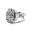 Image 2 : 14KT White Gold 0.75 ctw Diamond Ring