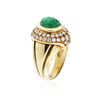 Image 3 : 18KT Yellow Gold 2.63 ctw Emerald and Diamond Ring