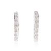 Image 1 : 14KT White Gold 0.40 ctw Diamond Earrings