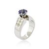 Image 3 : 14KT White Gold 1.92 ctw Tanzanite and Diamond Ring