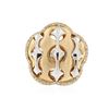 Image 1 : 14KT Yellow Gold 0.50 ctw Diamond Ring