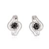 Image 1 : 14KT White Gold 1.37 ctw Diamond Earrings