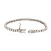 Image 3 : 14KT White Gold 5.04 ctw Diamond Tennis Bracelet