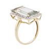 Image 3 : 10KT Two-Tone Gold 14.00 ctw Amethyst and Diamond Ring