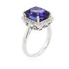 Image 3 : 14KT White Gold 6.80 ctw Tanzanite and Diamond Ring