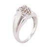 Image 3 : 10KT White Gold 0.25 ctw Diamond Ring