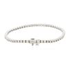 Image 2 : 14KT White Gold 2.37 ctw Diamond Bracelet