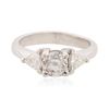 Image 1 : Platinum 1.82 ctw Diamond Ring