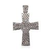 Image 2 : 14KT White Gold 8.92 ctw Diamond Cross Pendant